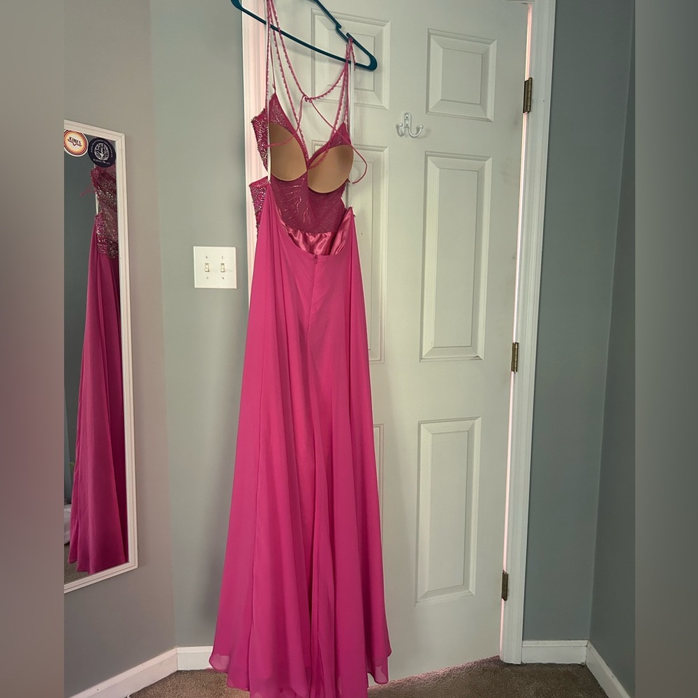 Jovani 000297 Beaded Butterfly Dress - Picture 10 of 12